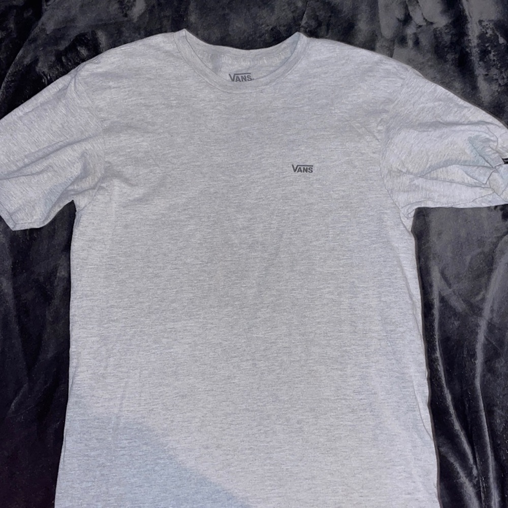 Vans gray t shirt